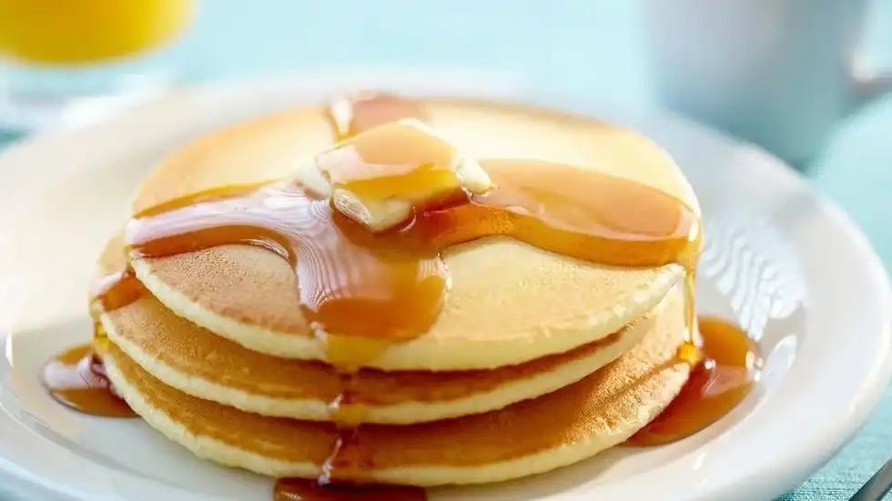 Maple Syrup and Butter Pancake